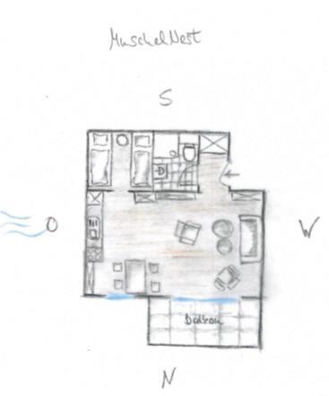 Fewo1846 Strandresidenz Wassersleben - Muschelnest - Stilvolles Studioapartment Mit Balkon Harrislee Dış mekan fotoğraf