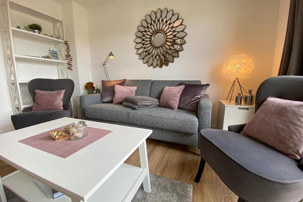 Fewo1846 Strandresidenz Wassersleben - Muschelnest - Stilvolles Studioapartment Mit Balkon Harrislee Dış mekan fotoğraf